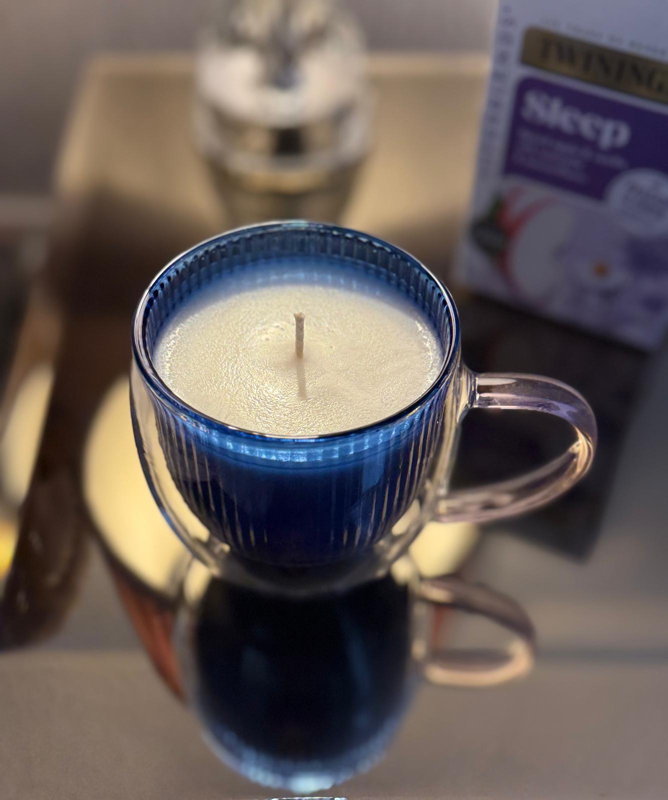 ‘Tranquili-Tea’ Cup Candle